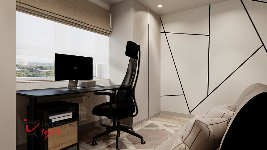 Гостьова для молодої пари в ЖК «Андорра»