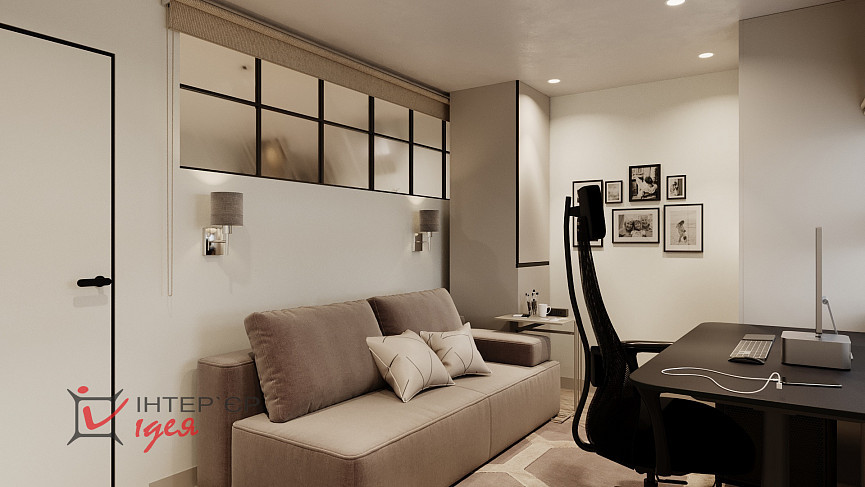 Гостьова для молодої пари в ЖК «Андорра»