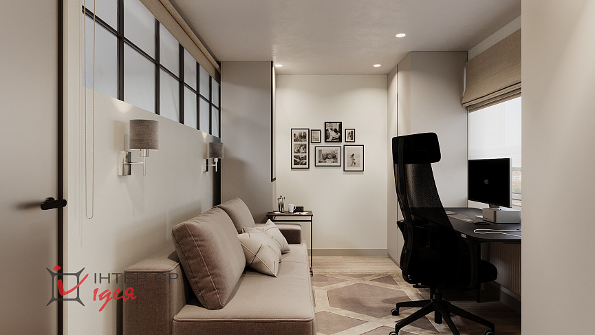 Гостьова для молодої пари в ЖК «Андорра»