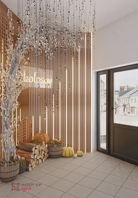 Кафе в стилі еко в м. Радивилів