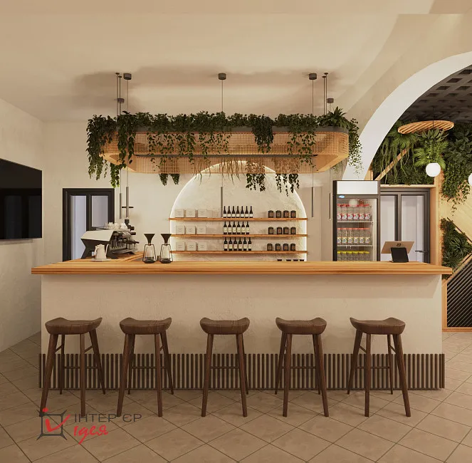 Кафе в стилі еко в м. Радивилів