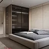 Дизайн інтер&#039;єру спальні 15 м2 в стилі мінімалізм