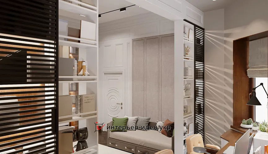 Затишна дитяча для двох дітей для відпочинку, навчань та розваг