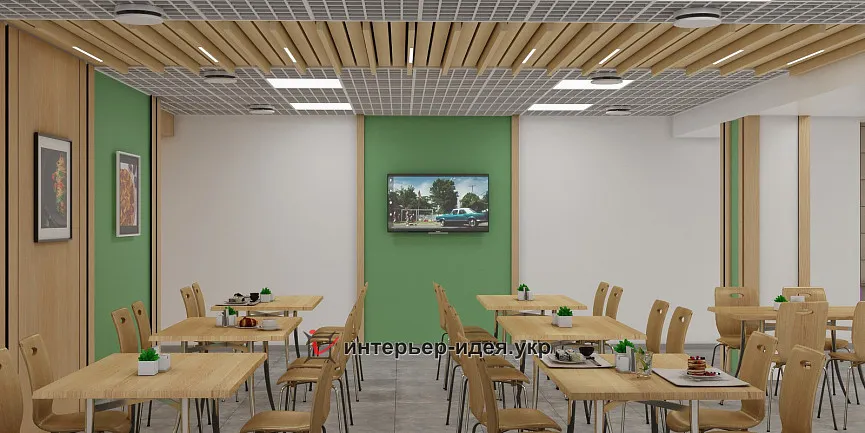 Дизайн столової ТОВ "ММ ПЕКЕДЖІНГ УКРАЇНА"