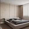Дизайн інтер&#039;єру спальні 15 м2 в стилі мінімалізм