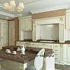 Витончені класичні форми в дизайні кухні