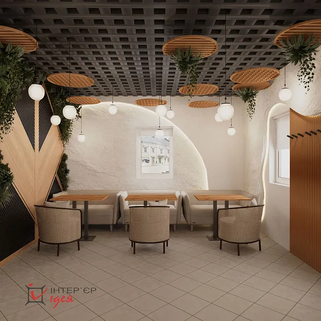 Кафе в стилі еко в м. Радивилів